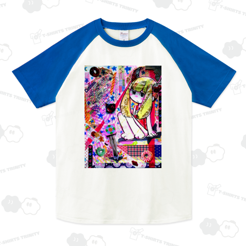 ミヤコ01 ラグランTシャツ(5.6オンス)