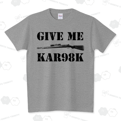 GIVE ME KAR98K スタンダードTシャツ(5.6オンス)