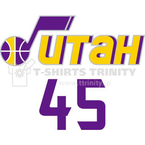 Utah #45 ホワイト