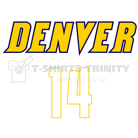 Denver #14 ネイビー