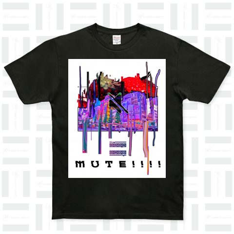 mute ベーシックTシャツ(5.0オンス)