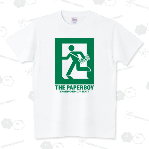 THE PAPER BOY【非常口パロディ】