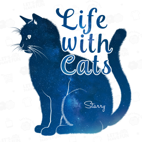 Life with Cats - Starry -【おしゃれ&かわいいkgs】