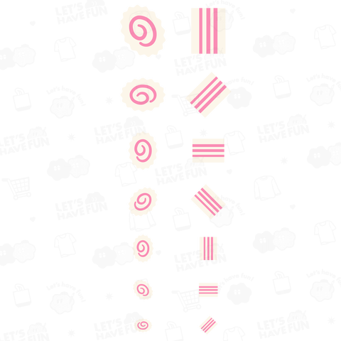 ナルトの可能性 (文字ホワイト)【視力検査表kgs】