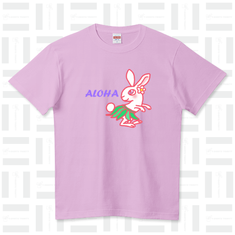 うさフラガール ハイクオリティーTシャツ(5.6オンス)