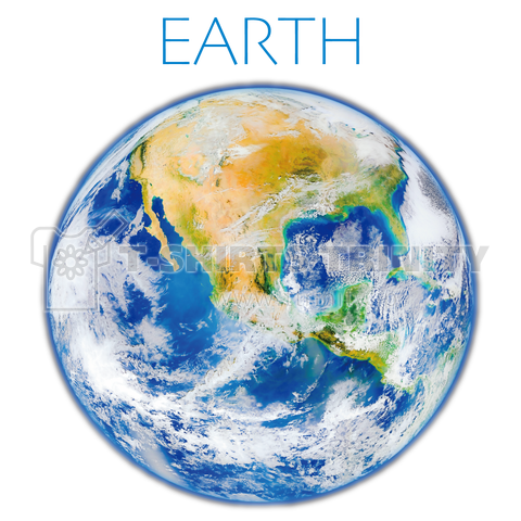 地球 Earth デザインtシャツ通販 Tシャツトリニティ