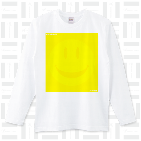 Acid House Yellow ロングTシャツ(5.6オンス)