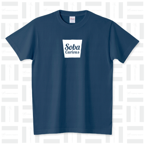 Soba Curious(濃色用) スタンダードTシャツ(5.6オンス)