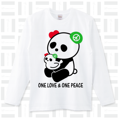 1つの愛、1つの平和パンダ
