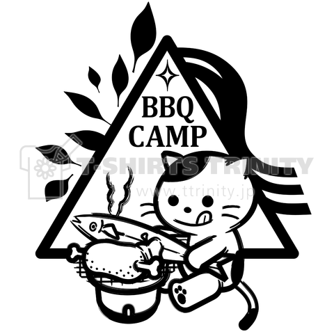 BBQCAMPの猫