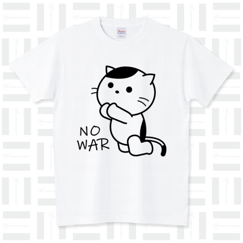 「NO WAR」願い猫