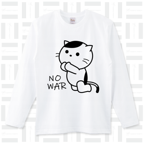 「NO WAR」願い猫