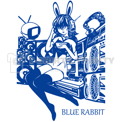 「BLUE RABBIT」泣きウサギ少女