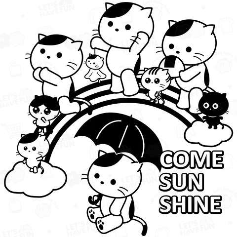 「カム・サンシャイン」太陽を待つ猫たち