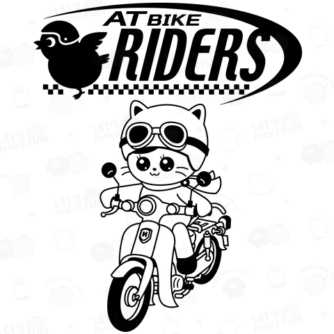 「ATバイク・ライダース」オートマ限定女子猫