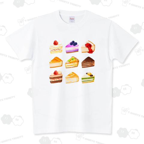 ケーキ スタンダードTシャツ(5.6オンス)