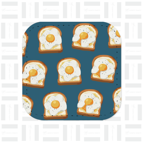 卵トースト[青]