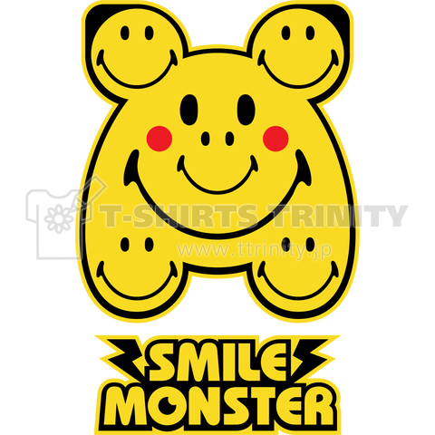 Smile スマイルモンスター デザインtシャツ通販 Tシャツトリニティ