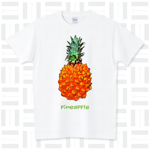 パイナップル☆（Tシャツ）|デザインTシャツ通販【Tシャツトリニティ】