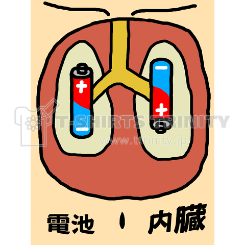 電池「内臓」