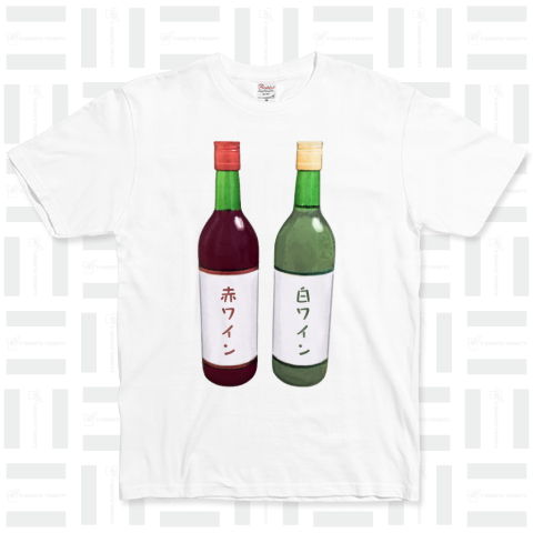 赤ワインと白ワイン_230302