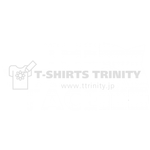 The wash face(白文字)