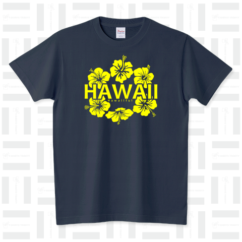 HAWAII ハイビスカス Tシャツ ビタミンカラー 039