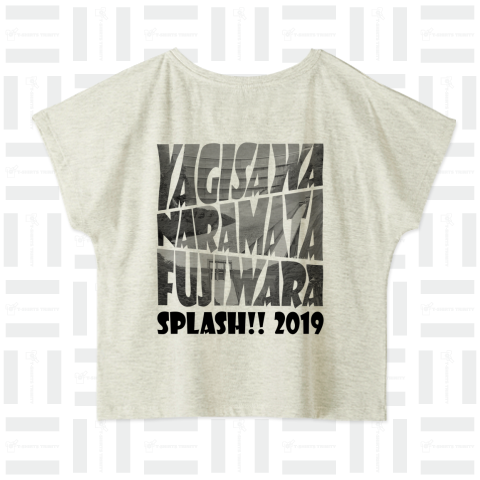 YagiNaraFuji SPLASH!!2019 (back print)