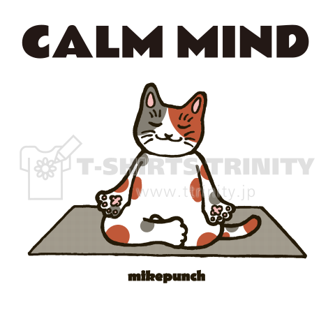 ヨガする猫 CALM MIND