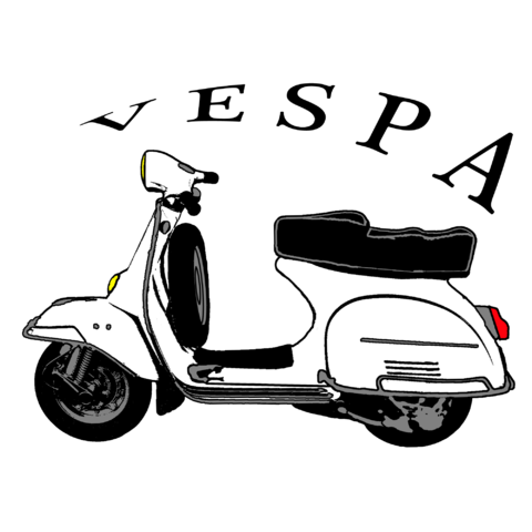 ベスパ Vespa 001 デザインtシャツ通販 Tシャツトリニティ