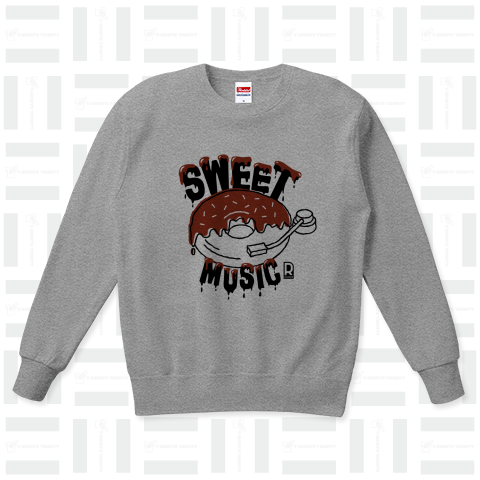 Rocka:SWEET MUSIC (BLACK×BROWN)