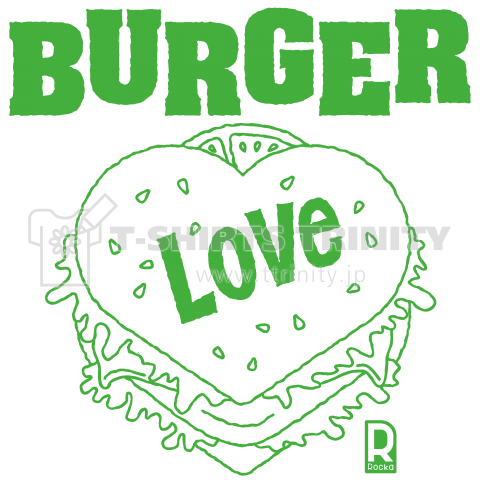 Rocka:LOVE BURGER(GREEN)