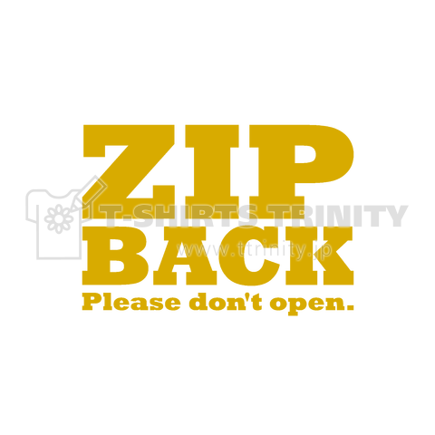 Rocka:ZIP BACK(MUSTARD)