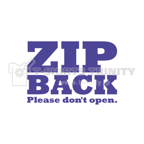 Rocka:ZIP BACK(PURPLE)