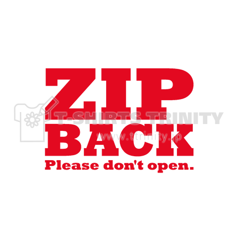 Rocka:ZIP BACK(RED)