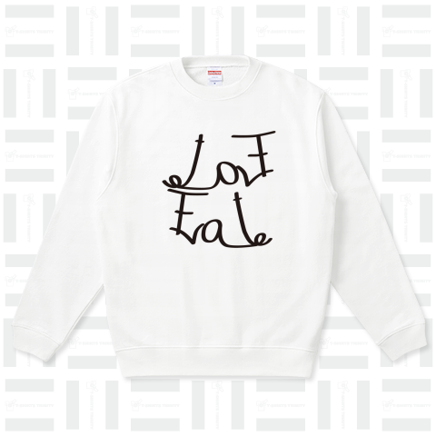 アンビグラム 「LOVE / FATE」(black)