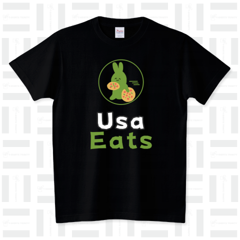 Usa Eats (ウサイーツ) スタンダードTシャツ(5.6オンス)