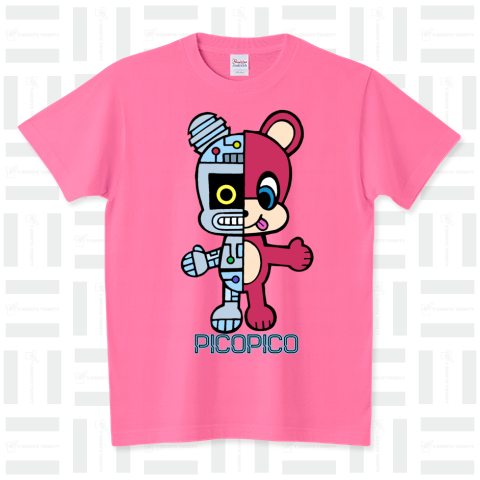 クマボーグ カラー スタンダードTシャツ(5.6オンス)