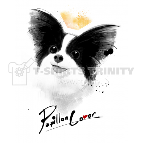 Papillon Lover デザインtシャツ通販 Tシャツトリニティ