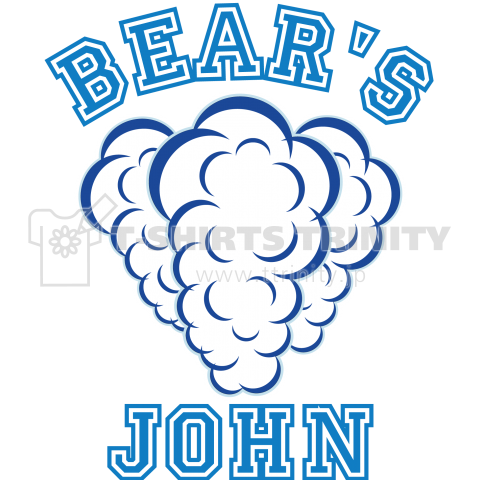 Bear S John 地震雲 通称 熊のジョン デザインtシャツ通販 Tシャツトリニティ