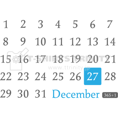 27th December(12月27日)□