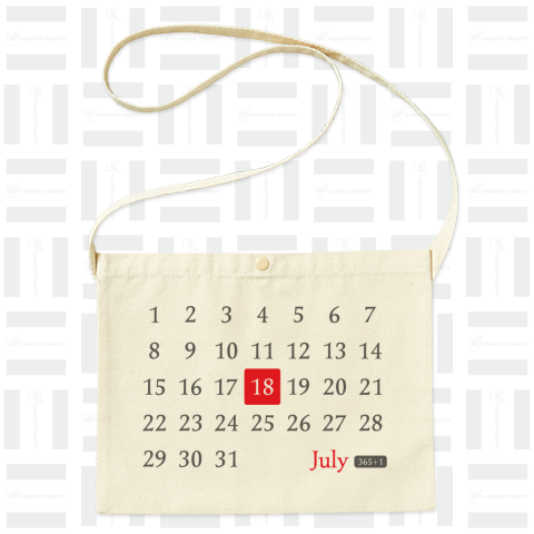 18th July(7月18日)calendar type