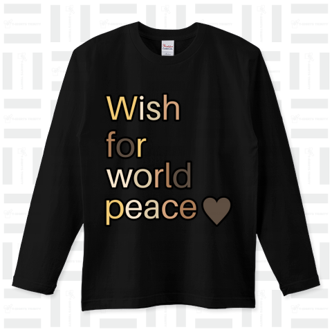 世界平和を願う(Wish for world peace ♥)