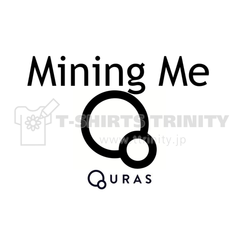 Quras coin t-shirt 2nd(キュラスコインのTシャツ セカンドバージョン)