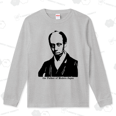 小栗上野介忠順 歴史人物Tシャツ099