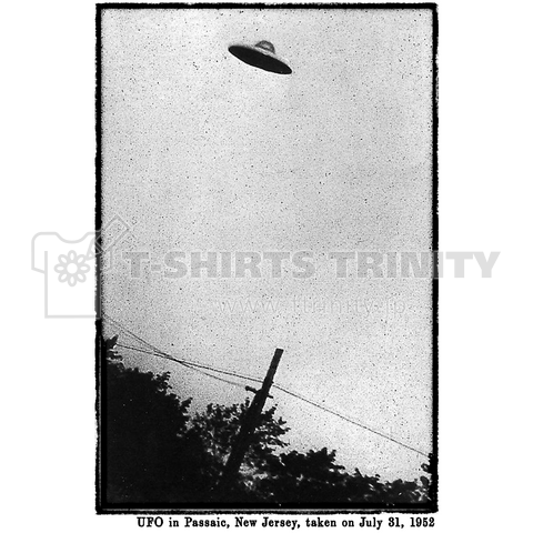 U F O 未確認飛行物体 空飛ぶ円盤 Flying Saucer オカルトtシャツ デザインtシャツ通販 Tシャツトリニティ