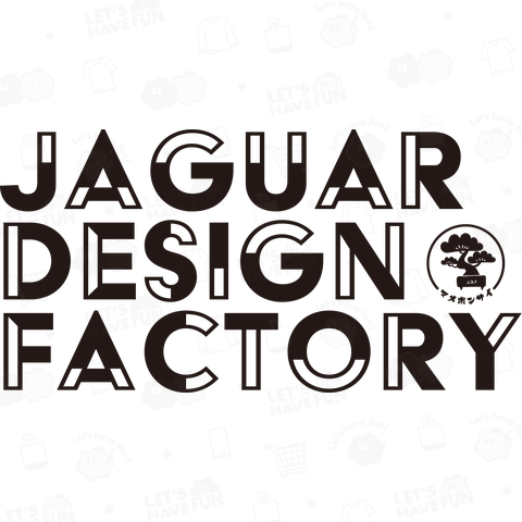Jaguar Design Factory 黒文字ロゴ