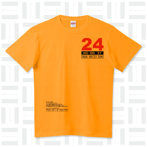 24枚撮りフィルム Ver.K ハイクオリティーTシャツ(5.6オンス)