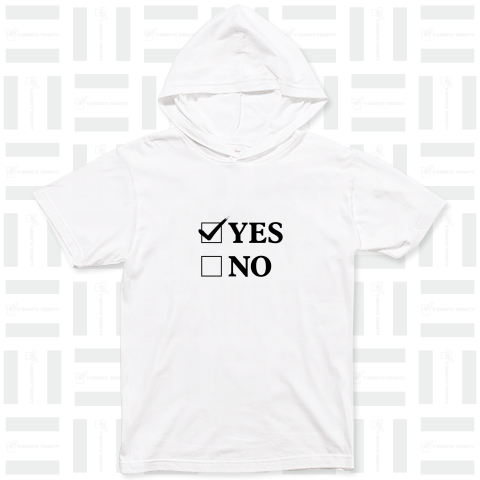 YES NO Tシャツ(YESバージョン)