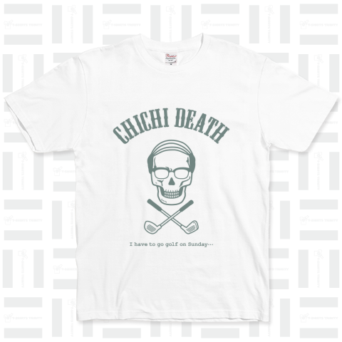 CHICHI DEATH [父です] ベーシックTシャツ(5.0オンス)